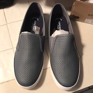 Sperry Pier Side Loafer Grey